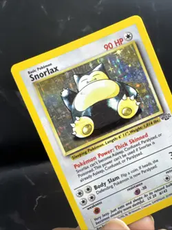 Pokemon Card Snorlax Holo Unlimited Jungle Set WotC 1999 Ultra Rare 11/64 - Image 5