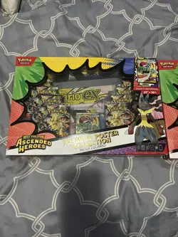 Pokemon TCG Mega Lucario Premium Poster Collection Ascended Heroes -Sealed / NEW - Image 1