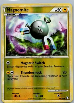 Pokemon Magnemite Triumphant 68/102 Near Mint NM - Image 1