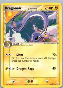 Pokemon Dragonair Delta Species 041/113 Near Mint NM - Image 1