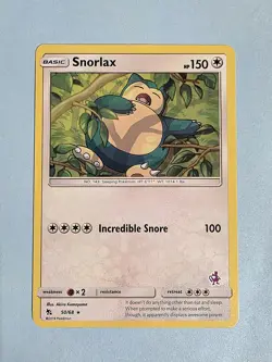 2019 Snorlax 50/68 (Mewtwo Stamped) - Rare - Battle Academy - NM/MINT Pokemon - Image 1