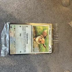 Pokemon TCG -*Swirl* Pikachu 025/165 & Eevee 133/165 Snowflake Stamp❄- SEALED - Image 3