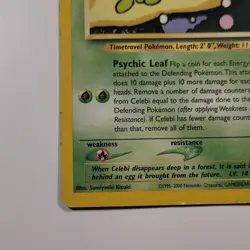 Celebi 16/64 Neo Revelation Regular Pokemon TCG Card 2000 English 50 HP - Image 5