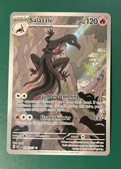 Salazzle 224/217 Ascended Heroes Full Art English Pokemon Card - Image 1