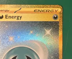 Pokemon Basic Darkness Energy 098/064 Sv: Shrouded Fable Rare Gold Foil English - Image 2