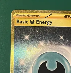 Pokemon Basic Darkness Energy 098/064 Sv: Shrouded Fable Rare Gold Foil English - Image 3