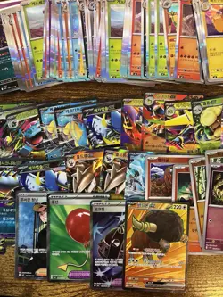80+ Pokemon Card KOREAN Lot - All Cards are Holos ex Full Art Pokeball Patterns - Image 3