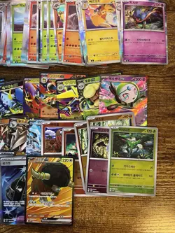 80+ Pokemon Card KOREAN Lot - All Cards are Holos ex Full Art Pokeball Patterns - Image 4