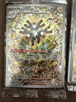 Lot of 4 Sealed Pokemon Promo Cards Mimikyu Eevee Magneton Thundurus - Image 4