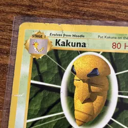 Vintage Pokemon Base Set Shadowless Kakuna 33/102 Non-Holo (Free to a Good Home) - Image 2