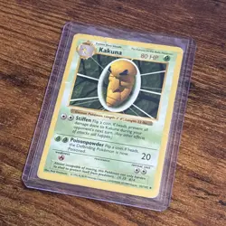 Vintage Pokemon Base Set Shadowless Kakuna 33/102 Non-Holo (Free to a Good Home) - Image 5
