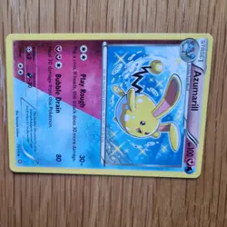 AZUMARILL 77/114 POKEMON CARD (STEAM SEIGE SET) - Image 3