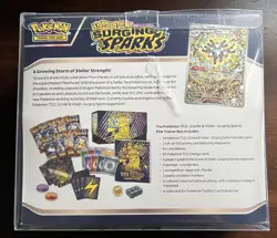 Pokemon TCG Surging Sparks ETB – New, Sealed, in Protective Plastic Case - Image 2