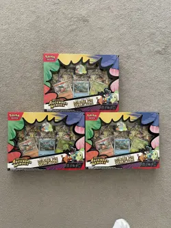 Pokemon Ascended Heroes First Partners Deluxe Pin Collection - New & Sealed x3 - Image 1