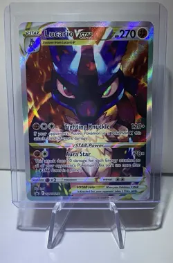 Lucario VSTAR SWSH291 Sword and Shield Promo English Pokemon - Image 1