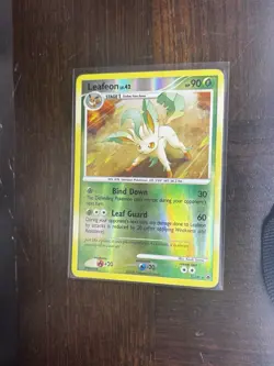 Leafeon LV.42 Reverse HOLO Majestic Dawn Pokemon TCG 7/100 LP Raw Ungraded - Image 3