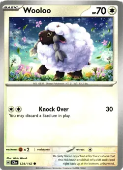Pokemon TCG Pokemon Wooloo Wooloo Common Regular - Image 1
