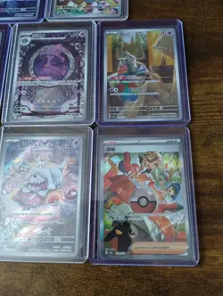 Pokemon Holo Gem 3 Card Lot 8 Chinese Meowth Gengar Mismagius Mimikyu Ceruledge - Image 2