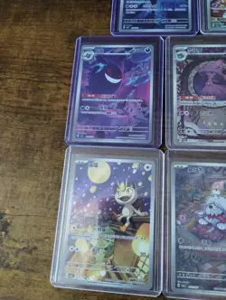Pokemon Holo Gem 3 Card Lot 8 Chinese Meowth Gengar Mismagius Mimikyu Ceruledge - Image 4