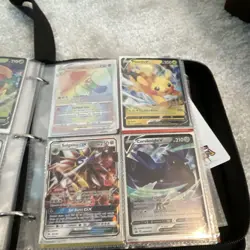 Pokemon TCG Holo GX V VSTAR Binder Lot Rillaboom V, Leafeon VSTAR, Celebi GX - Image 2