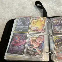 Pokemon TCG Holo GX V VSTAR Binder Lot Rillaboom V, Leafeon VSTAR, Celebi GX - Image 3