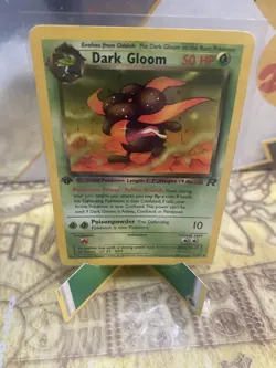 Pokemon TCG Dark Gloom 1st Edition 36/82 Team Rocket WOTC - Image 1