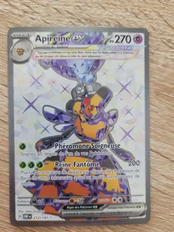 Carte Pokemon Apireine EX 212/197 OBF EV3 Flammes Obsidiennes FR NEUVE - Image 1