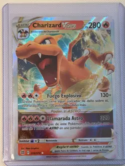 Charizard VSTAR 018/172 Brilliant Stars Ultra Rare Full Art Holo Pokemon Spanish - Image 1