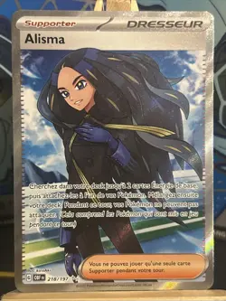 Carte Pokemon Alisma 218/197 OBF Ecarlate & Violet Flammes Obsidiennes FR Neuf - Image 2