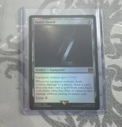 2025 MTG Magic The Gathering Final Fantasy Buster Sword #0255 Card Foil NM - Image 1