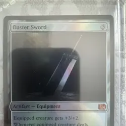 2025 MTG Magic The Gathering Final Fantasy Buster Sword #0255 Card Foil NM - Image 5