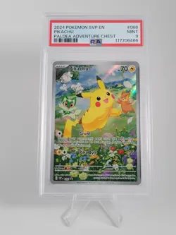 Pokemon - Pikachu - Scarlet & Violet Promo - 088 - Black Star Promo - PSA 9 Mint - Image 3