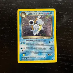 Pokemon Dark Blastoise Holo Rare 20/82 Team Rocket Regular Lightly Played - Image 1