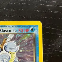 Pokemon Dark Blastoise Holo Rare 20/82 Team Rocket Regular Lightly Played - Image 4
