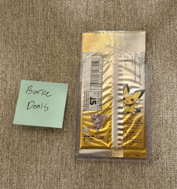 Japanese Pokemon Neo Genesis Booster Pack, Sealed, Vintage! - Image 2