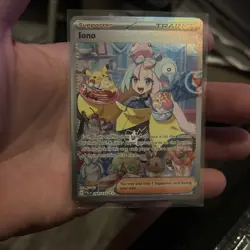 Pokemon TCG Iono Full Art Holo Rare Card 269/193 NM Paldea Evolved 🔥 - Image 1