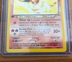 WOTC 2000 Pokemon TCG Light Flareon Neo Destiny 46/105 | 1st Edition | VG Cond - Image 3
