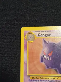 Gengar 20/62 Fossil Non Holo Rare Pokemon Card WOTC NM - Image 5