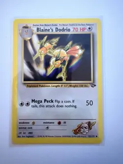 Pokemon TCG Blaine's Dodrio Gym Challenge 32/132 Uncommon Vintage WOTC - Image 1