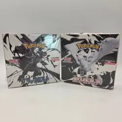 Pokemon Black Bolt White Flare Booster Box - Japanese Set 2 Box Factory Sealed - Image 1