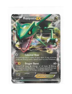 Pokemon Rayquaza EX BW47 Black Star Promo Holo BW Promo Ultra Rare TCG Card 2012 - Image 1