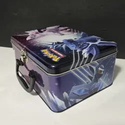 Pokemon Trading Card Game Collector Chest Dialga Palkia Tin Stickers Notebook - Image 3