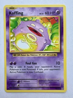 Vintage Pokemon Card Lot: 2016 XY Evolutions: Koffing, Sandshrew, Magnetite Etc. - Image 2