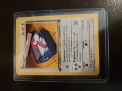 Porygon 48/82 - 1st Edition - Team Rocket - Pokemon Card WOTC - Heavy Played - Image 1
