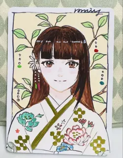 Magic The Gathering Magic Artist Proof AP Cat token Rare MTG USED Trading Card a - Image 1