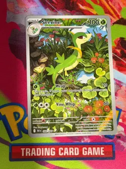 Pokemon TCG Servine 088/086 Holo Black Bolt Illustration Near Mint Condition - Image 1
