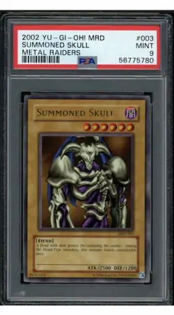 Yu‑Gi‑Oh! Summoned Skull MRD-003 PSA 9 (BGS) Yugioh - Image 1