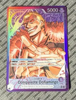 Donquixote Doflamingo - Leader Alt Art - OP14-060 - English - One Piece TCG - Image 2