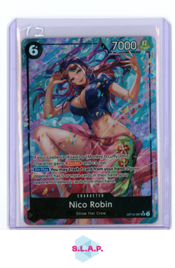 NICO ROBIN ALT ART ONE PIECE OP12-087 SR STAR 2025 OP12 MINT ENGL. - Image 1