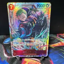 One Piece Roronoa Zoro EB04-007 SR EGGHEAD CRISIS Japanese (JP) - Image 1